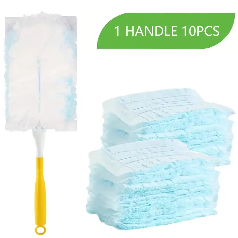 10-Pack Microfiber Duster Refills – Fits Swiffer Duster Handles