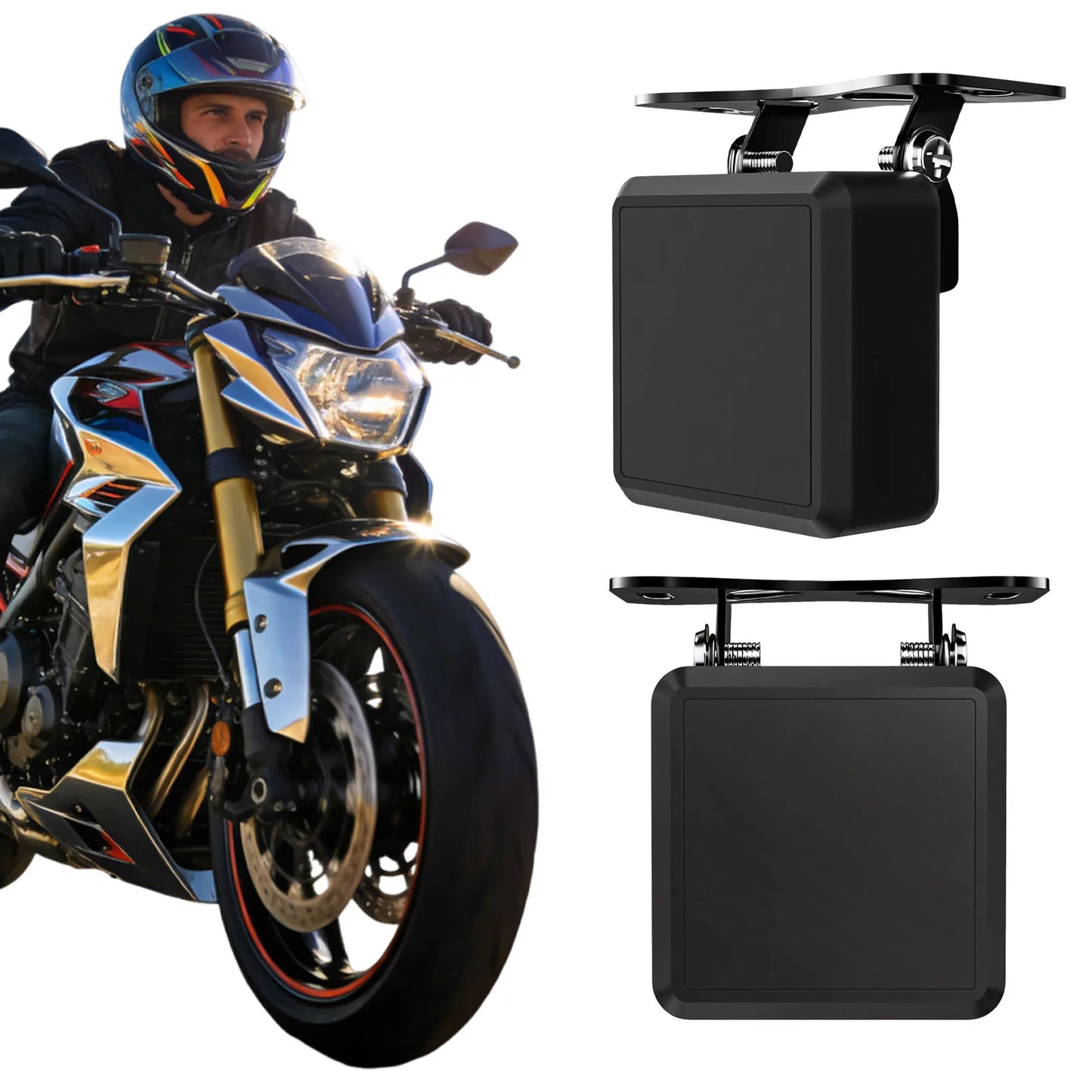 Millimeter Wave Radar Reversing Sensor 60GHz Motorcycle Lane Change Assist Radar IP67 Waterproof for Motorcycles Bicycle E-Bike Peaceful Pleasures Health and Wellness