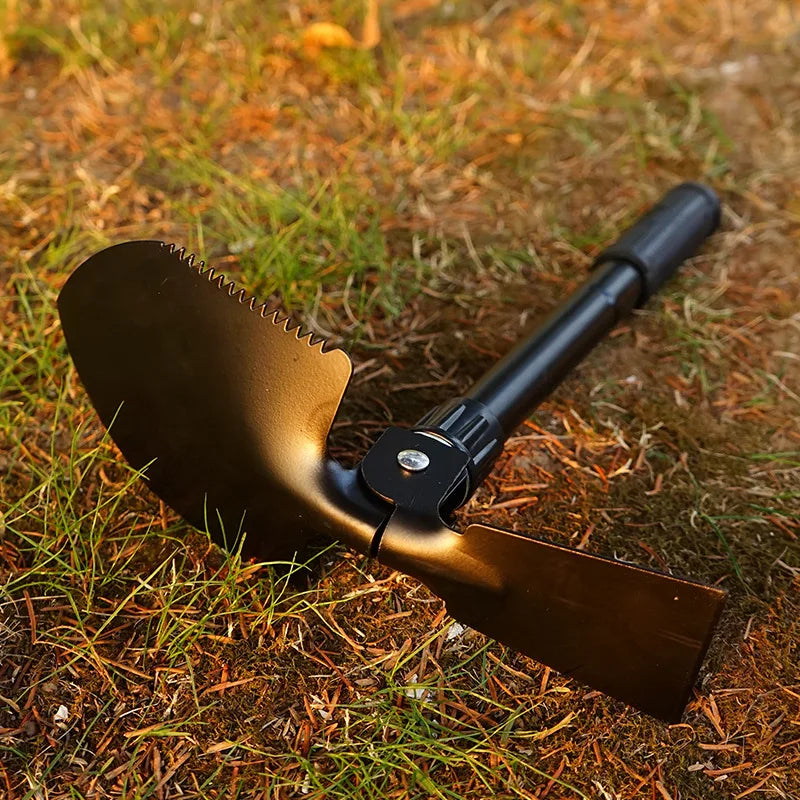 Outdoor Engineer Shovel Car Folding Shovel, Camping Shovel Fishing Emergency Survival Defense Shovels Shovels Peaceful Pleasures Health and Wellness