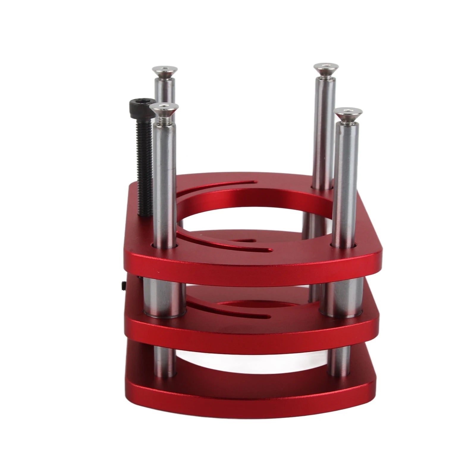 Router Table Lift System Anti Rust Router Lift Base Firm Clamping High Strength with Crank Handle for Small Trimming Machines Peaceful Pleasures Health and Wellness