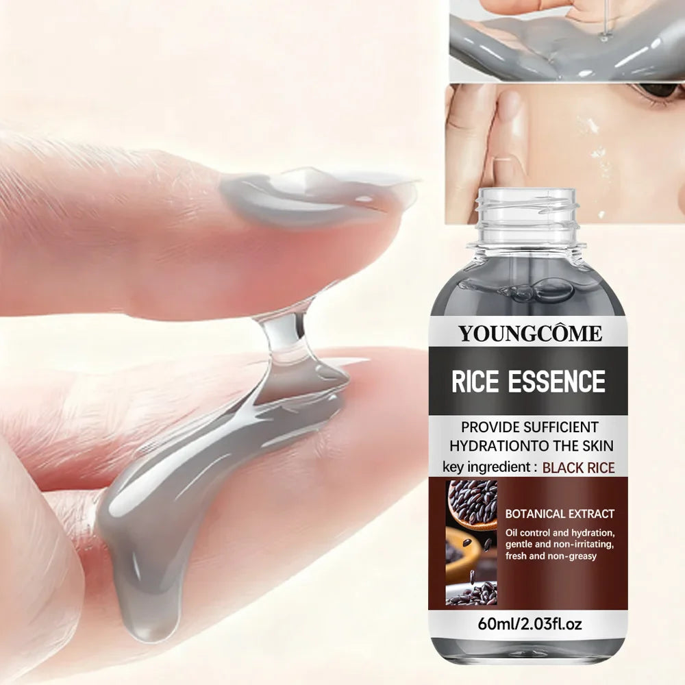 YOUNGCOME Black Rice Serum – Hyaluronic Acid & Pore Refining