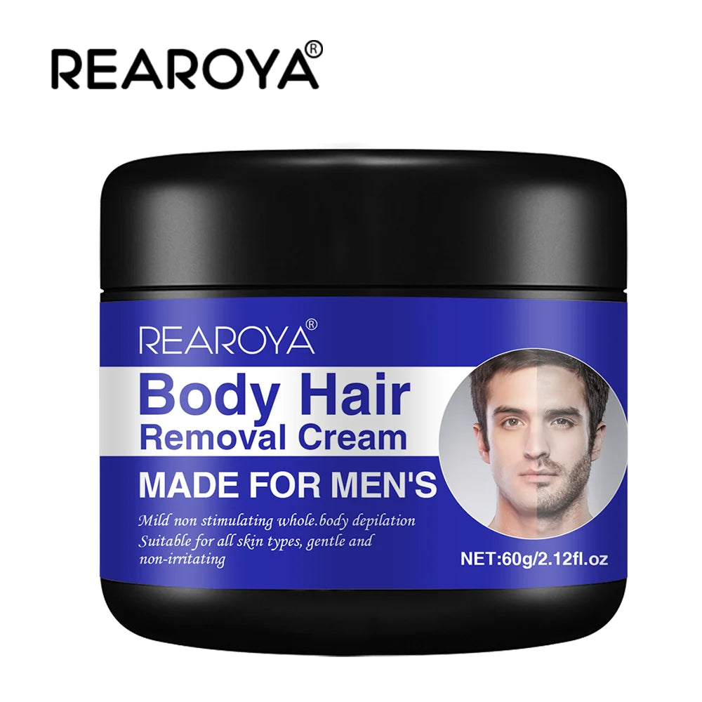 LGRAMER Men's Painless Hair Removal Cream | Body & Armpit