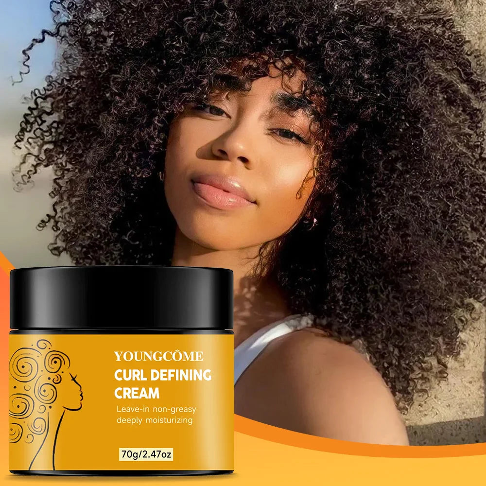 Curl Defining Cream – Volumizing, Frizz Control & Nourishing