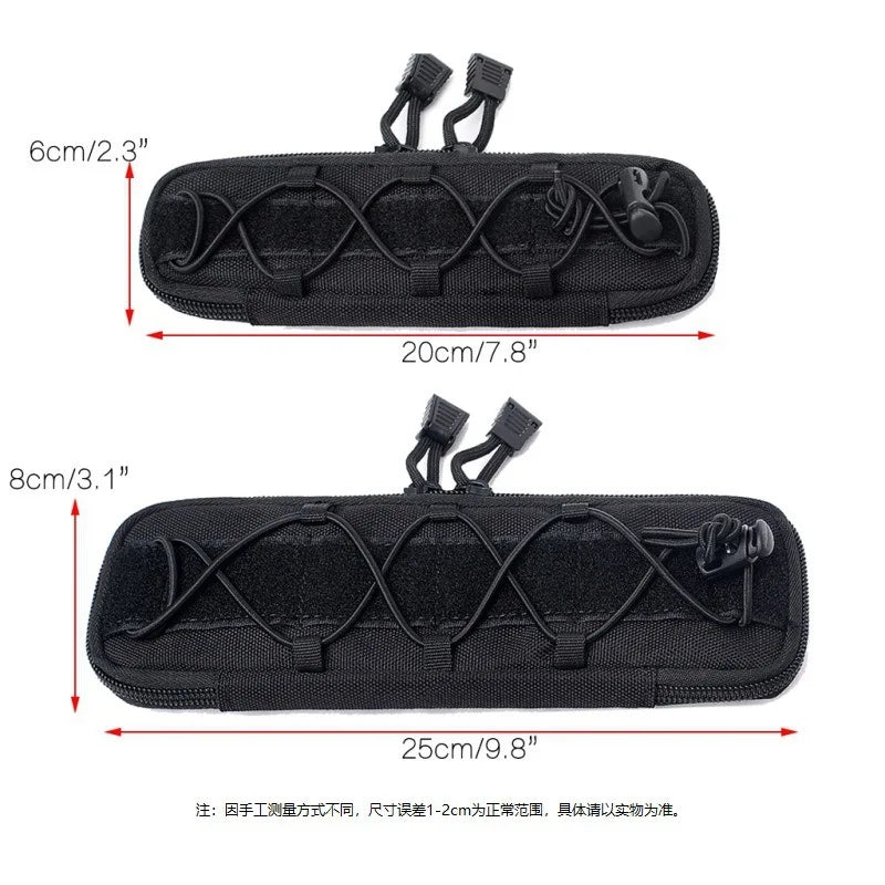 Tactical MOLLE Knife Pouch – Nylon EDC Folding Knife Holder Tactical Knife Pouch Peaceful Pleasures Health and Wellness