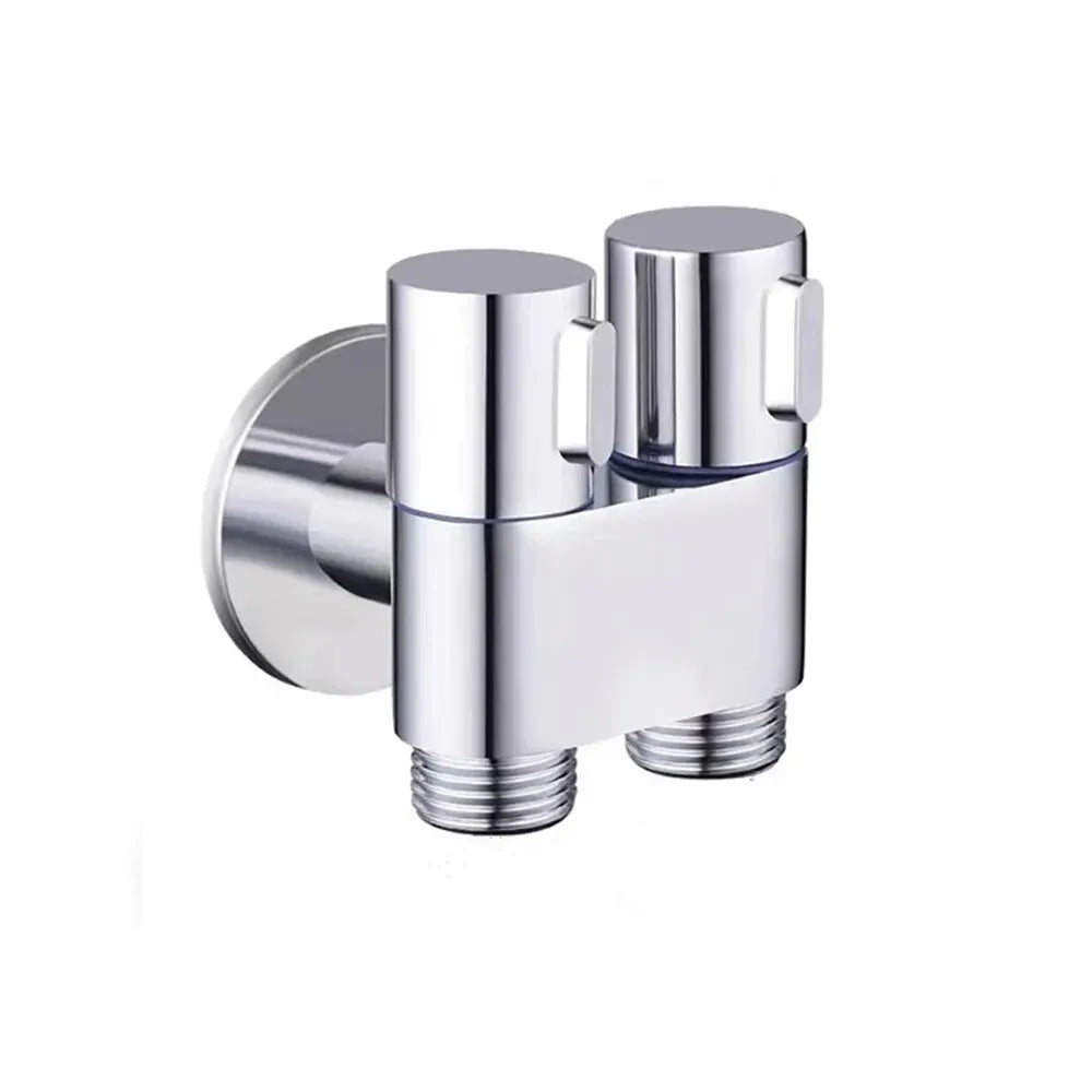 Wall Mount Toilet Bidet Sprayer Set – Zinc Alloy 1 In 2 Out