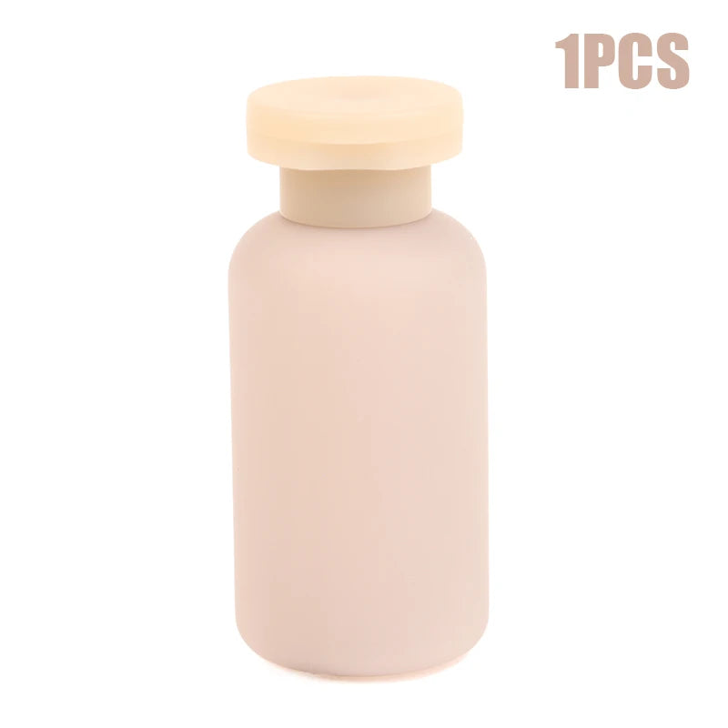 100ml Refillable Squeeze Travel Bottles with Flip Cap | 1/3/4 Pack