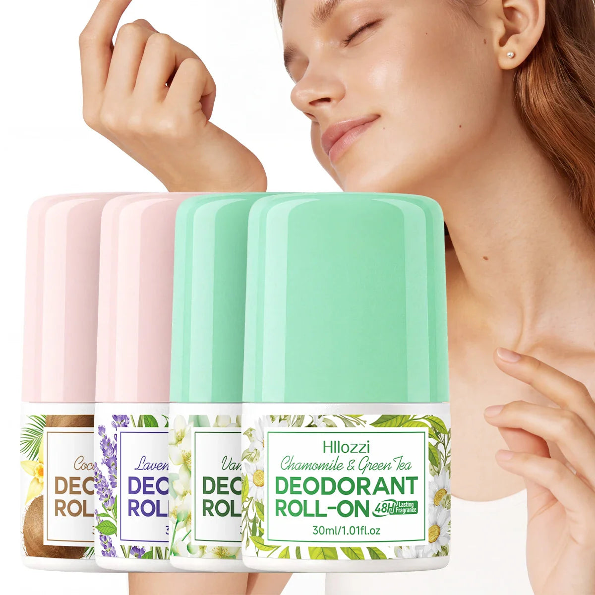 48-Hour Roll-On Deodorant | Gentle Unisex Body Odor Protection
