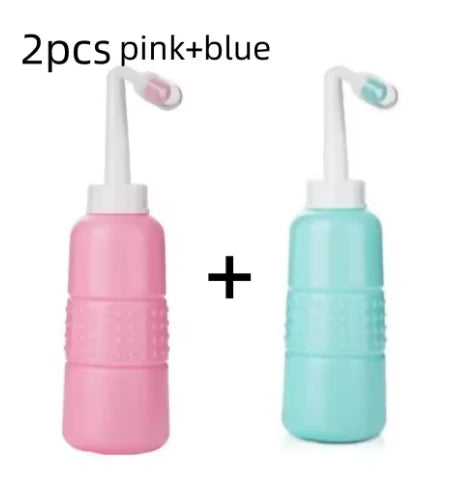 1/2pcs 500ml portable spray bottle handheld travel cleaner suitable for cleaning private parts of pregnant women and infants Peaceful Pleasures Health and Wellness 2pcs
