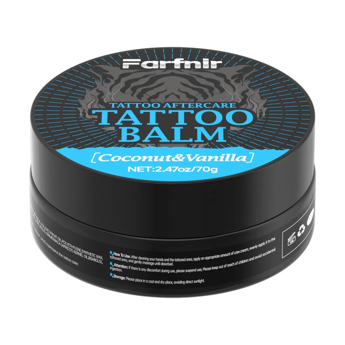 Tattoo Balm Moisturizing Cream – Jojoba & Olive Oil | 70g