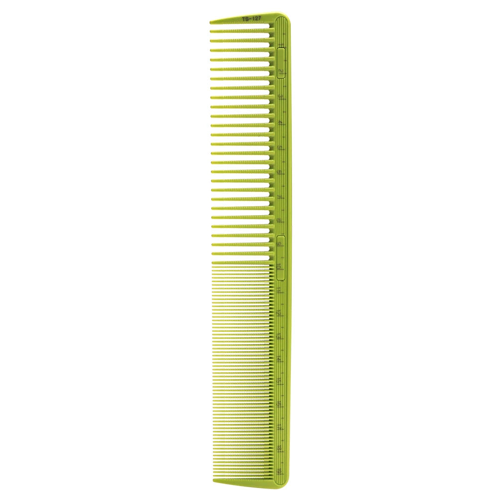 1/9Pcs Professional Hairdressing Scale Comb Barber Styling Set Hair Styling Heat Resistant Cutting Comb Styling Tools Peaceful Pleasures Health and Wellness C