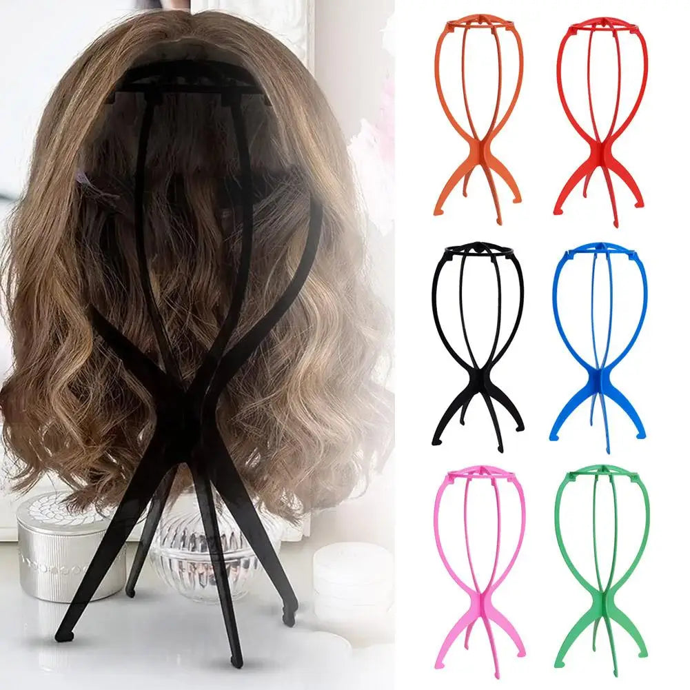 Adjustable Plastic Wig Stand Holder | Mannequin Display Head