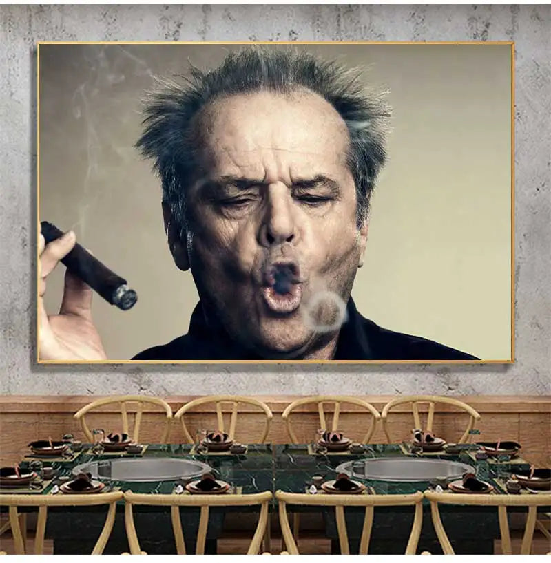 Jack Patrick photo wall pictures, art decoration, cigar poster, prints, black and white canvas paintings Peaceful Pleasures Health and Wellness