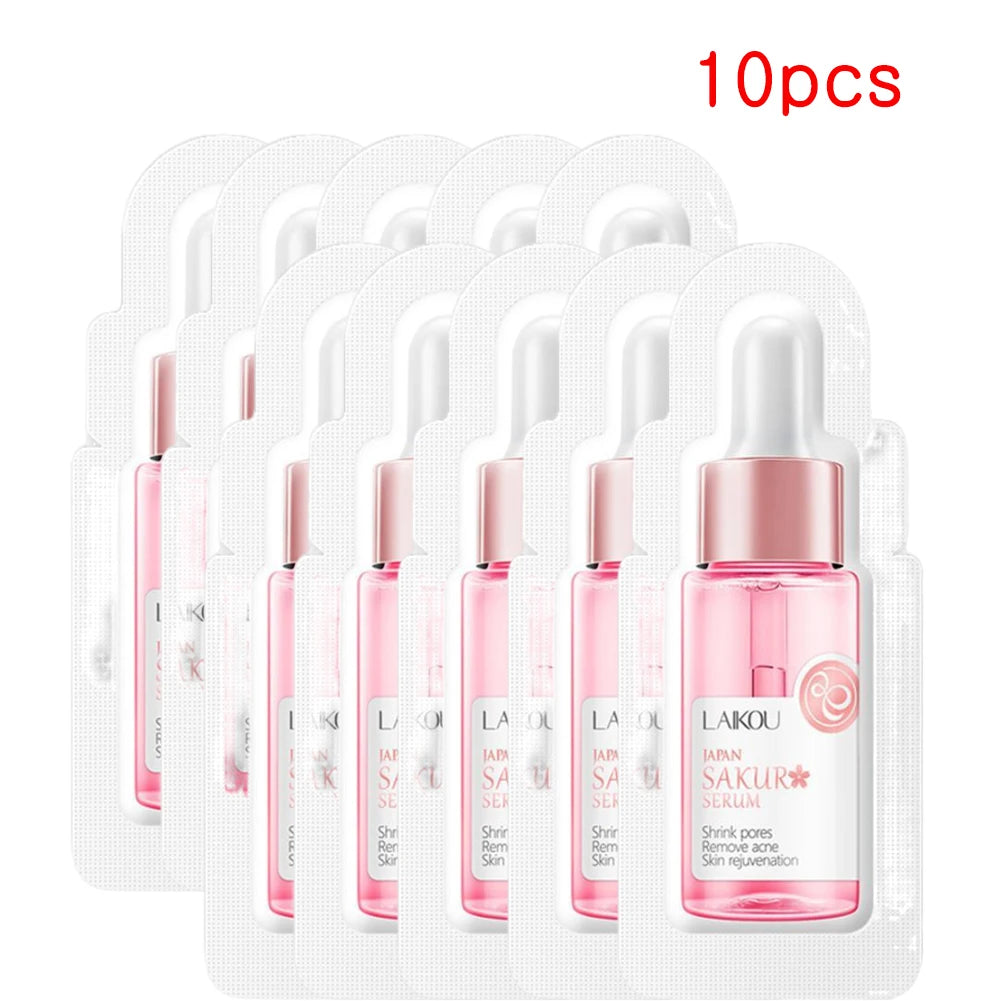 10/20/50pcs Travel size Skin Care Cherry Blossom Face Cream Anti Wrinkle Deep Hydration Face Moisturizer Weightless Water Cream Peaceful Pleasures Health and Wellness 10pcs