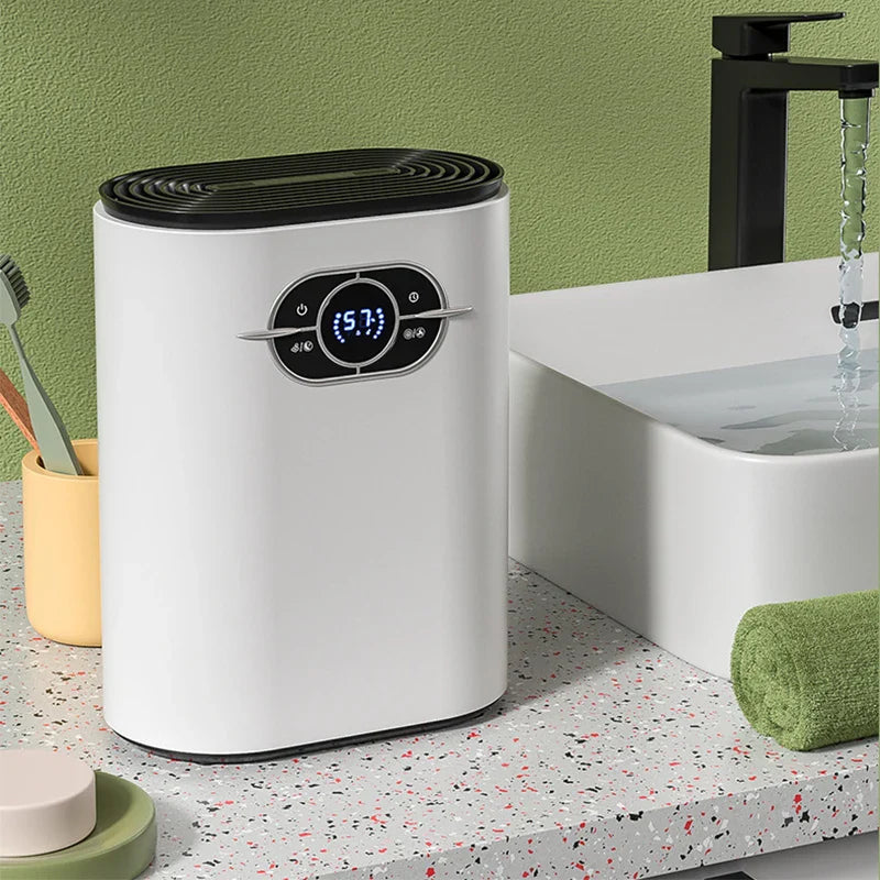 1.2L Smart Electric Dehumidifier with Remote & Anion Purifier