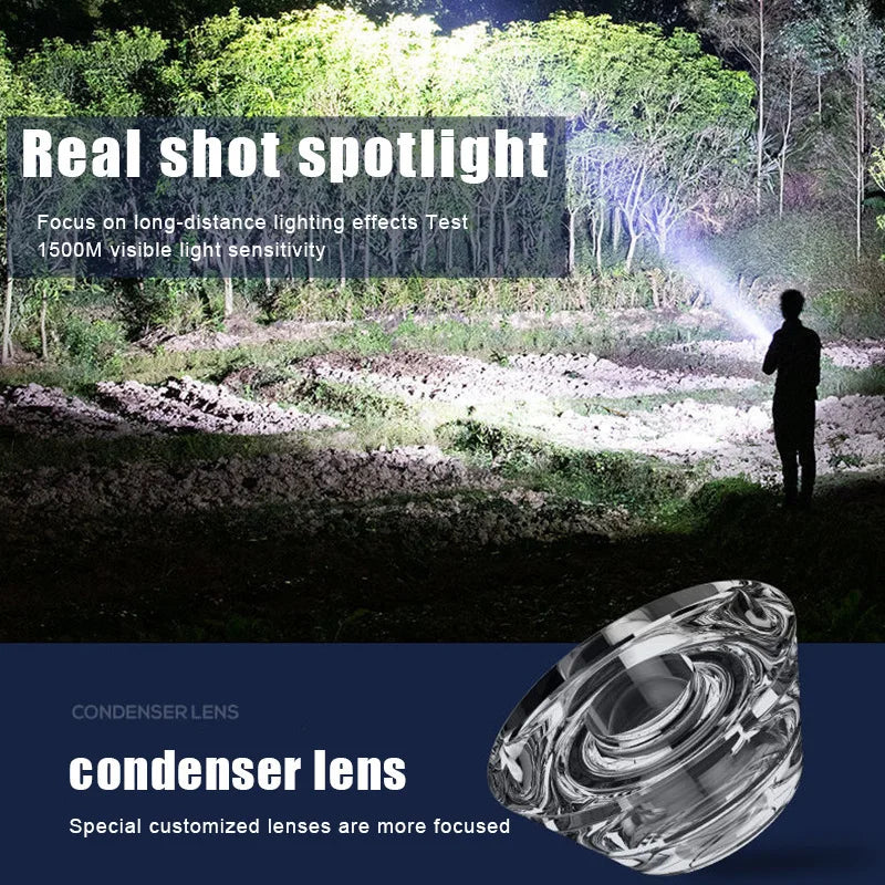 Mini USB Rechargeable Flashlight – Portable Hiking EDC Torch Rechargeable Flashlight Peaceful Pleasures Health and Wellness