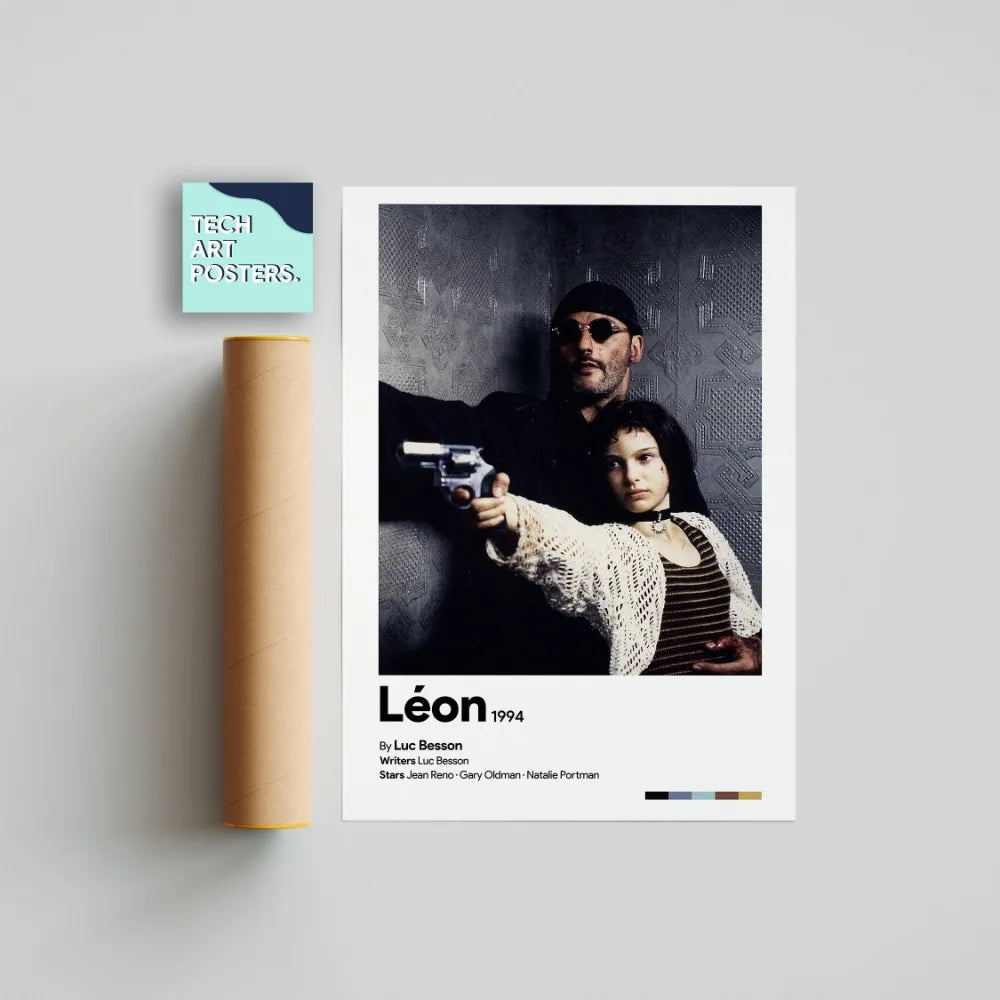 Chungking Express & Leon Classic Movie Canvas Wall Art Poster