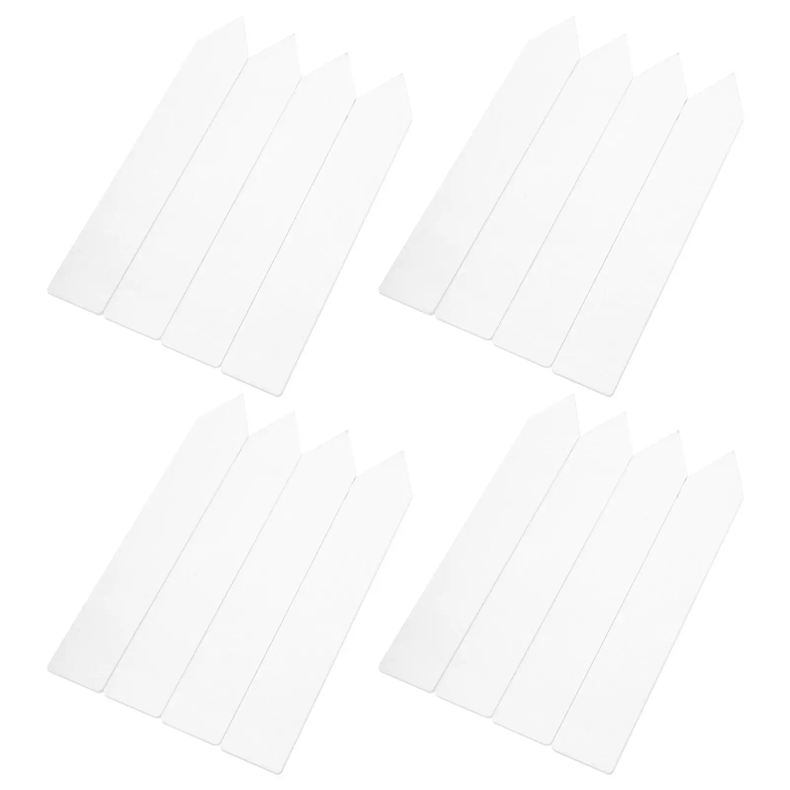 24Pcs Reusable Garden Plant Labels Acrylic Transparent Stakes for Nursery Flower Pots Herb Markers Vegetable Sign Stake Tags Peaceful Pleasures Health and Wellness