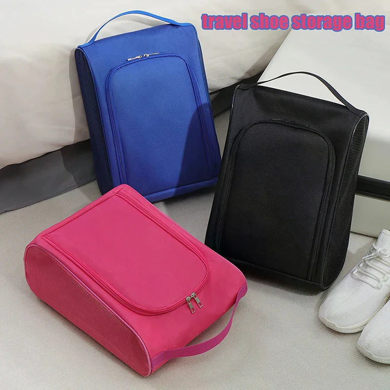 Portable Travel Shoe Bag – Dustproof Oxford Storage Pouch