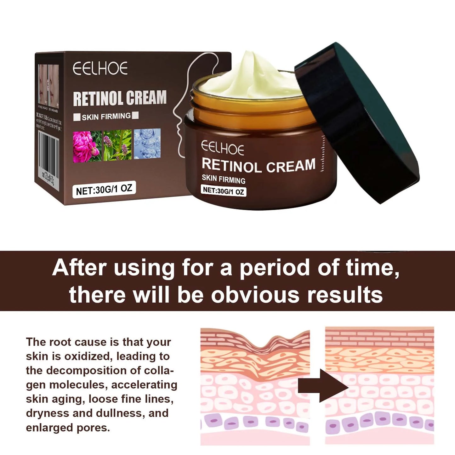 Double Retinol Face Cream – Anti-Aging, Firming & Brightening