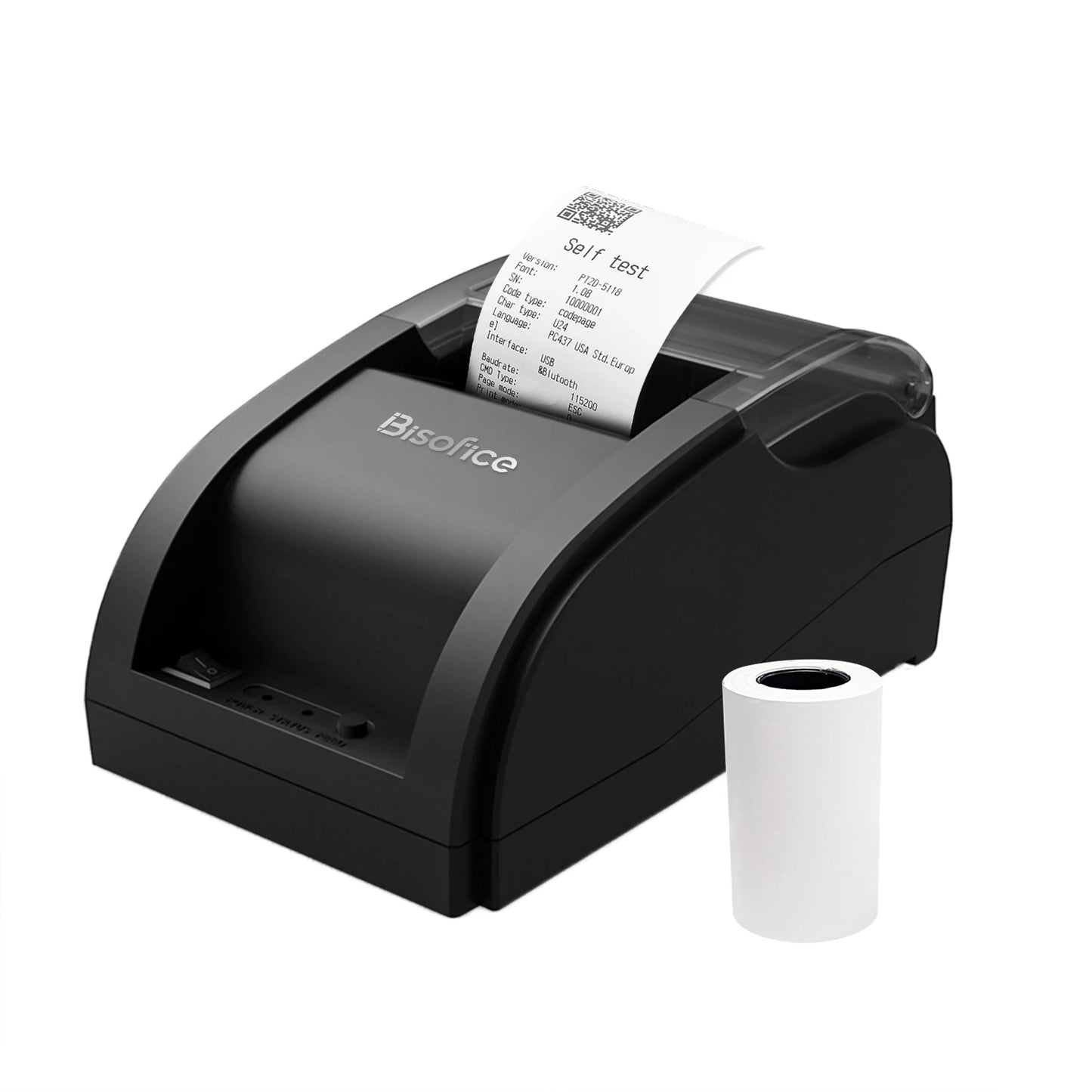 Arealer 58mm Wireless Thermal Receipt Printer USB Bluetooth