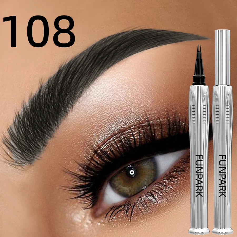 FUNPARK Microblading Eyebrow Pen – 8 Colors, Waterproof