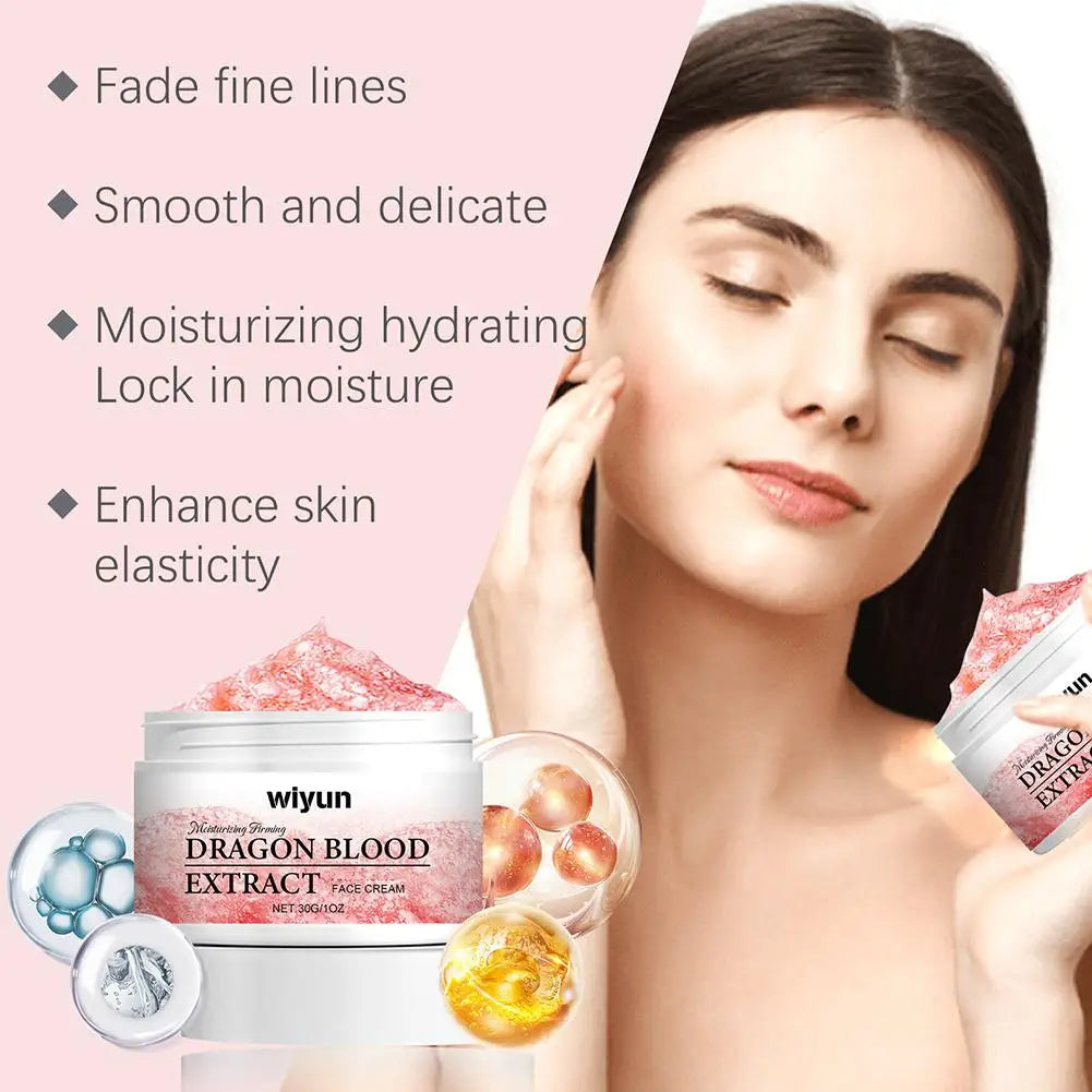 Dragon Blood Anti-Aging Face Cream – Hyaluronic Acid & Vitamin E Moisturizing Concealer Cream 50g Peaceful Pleasures Health and Wellness