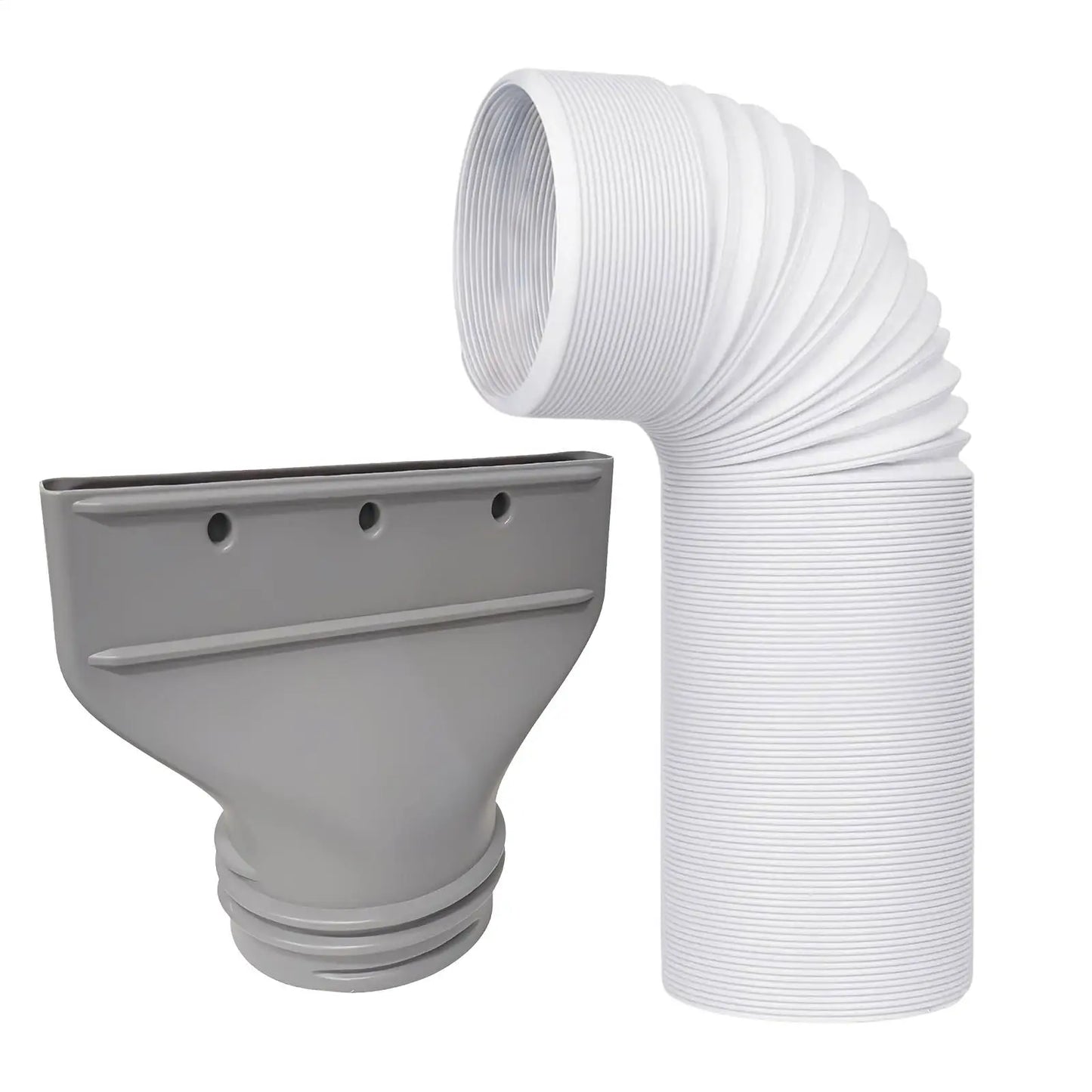 Portable AC Hose Connector & Exhaust Duct Vent Kit 130/150mm