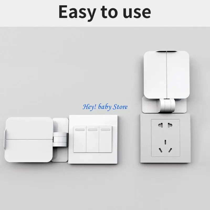 Baby Safety Outlet Cover | Invisible Clasp Socket Protector