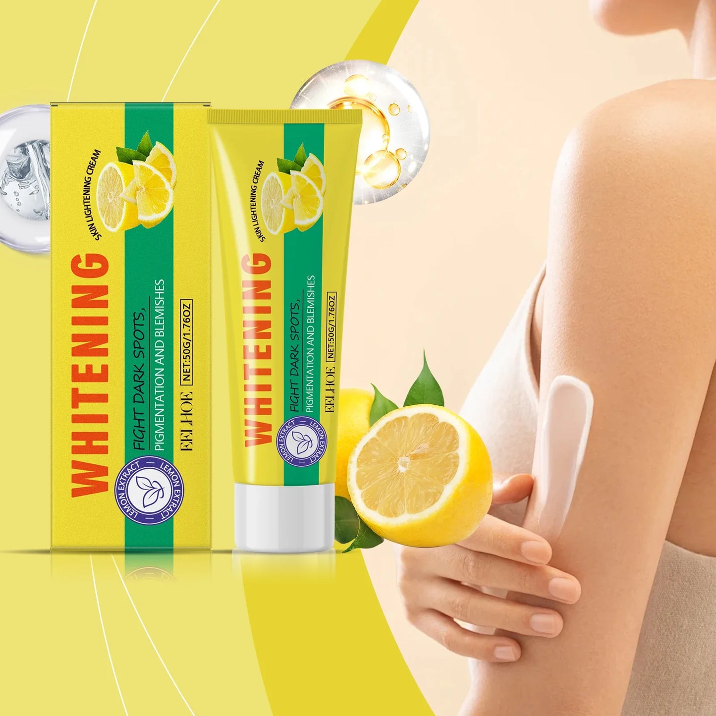 Eelhoe Lemon Body Lotion – Moisturizing & Brightening Cream