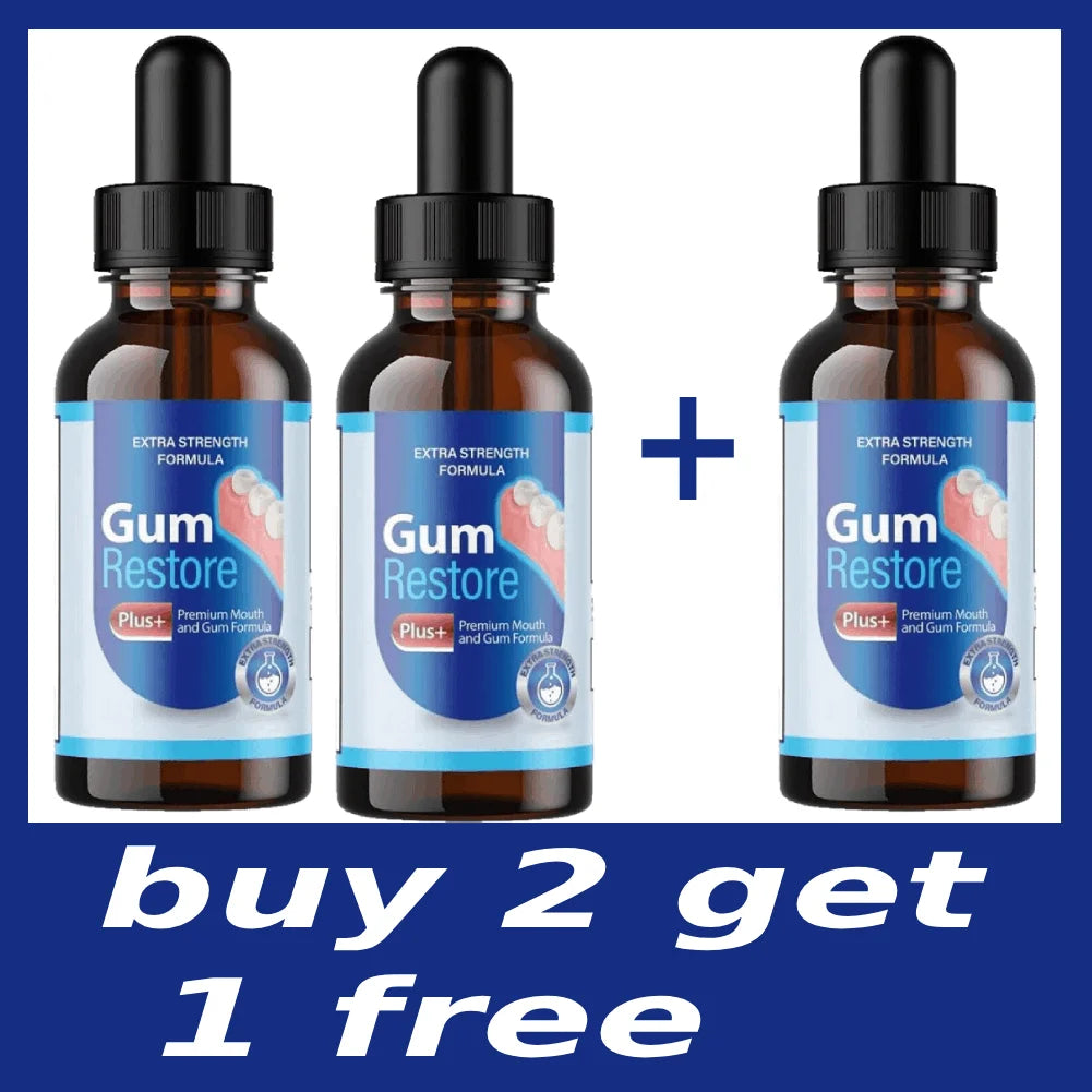 Gum Repair Drops 30ml – Soothe Sore Gums & Remove Tartar