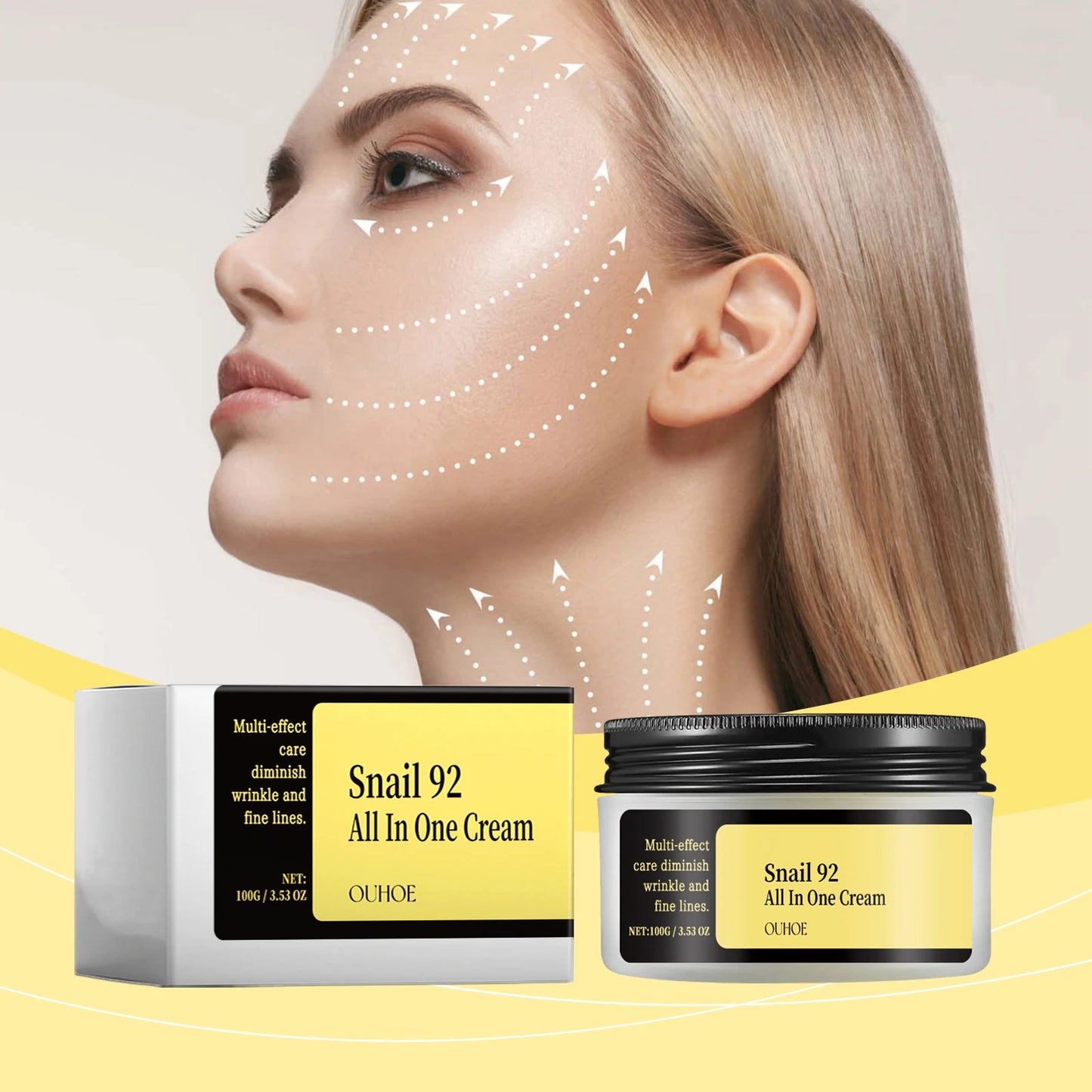 Snail 92 Mucin All-in-One Cream – K-Beauty Moisturizer