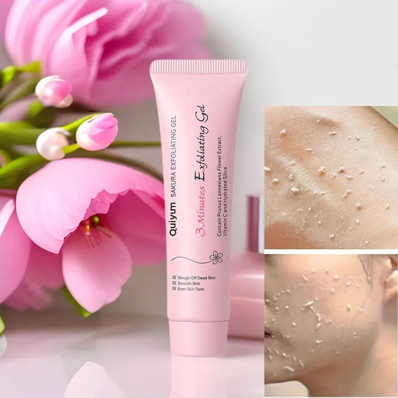 LAIKOU Sakura Exfoliating Gel – Face & Body Scrub 30g