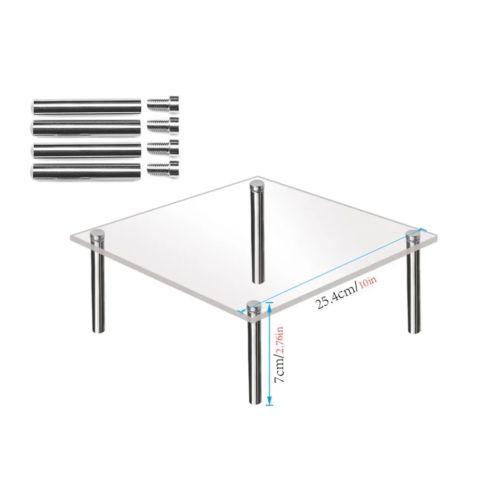 15 20 25 Acrylic Cake Stand Cupcake Dessert Table Display Birthday