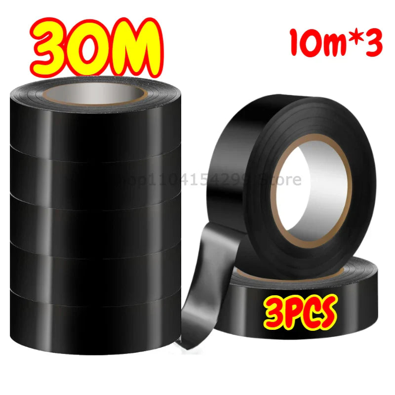 Black PVC Electrical Insulating Tape – Heat Resistant & Waterproof