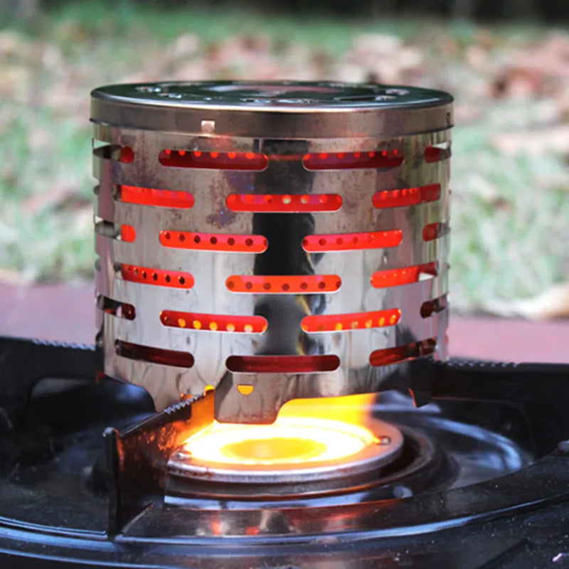 Portable Mini Camping Heater Cap | Gas Stove Warmer Cover