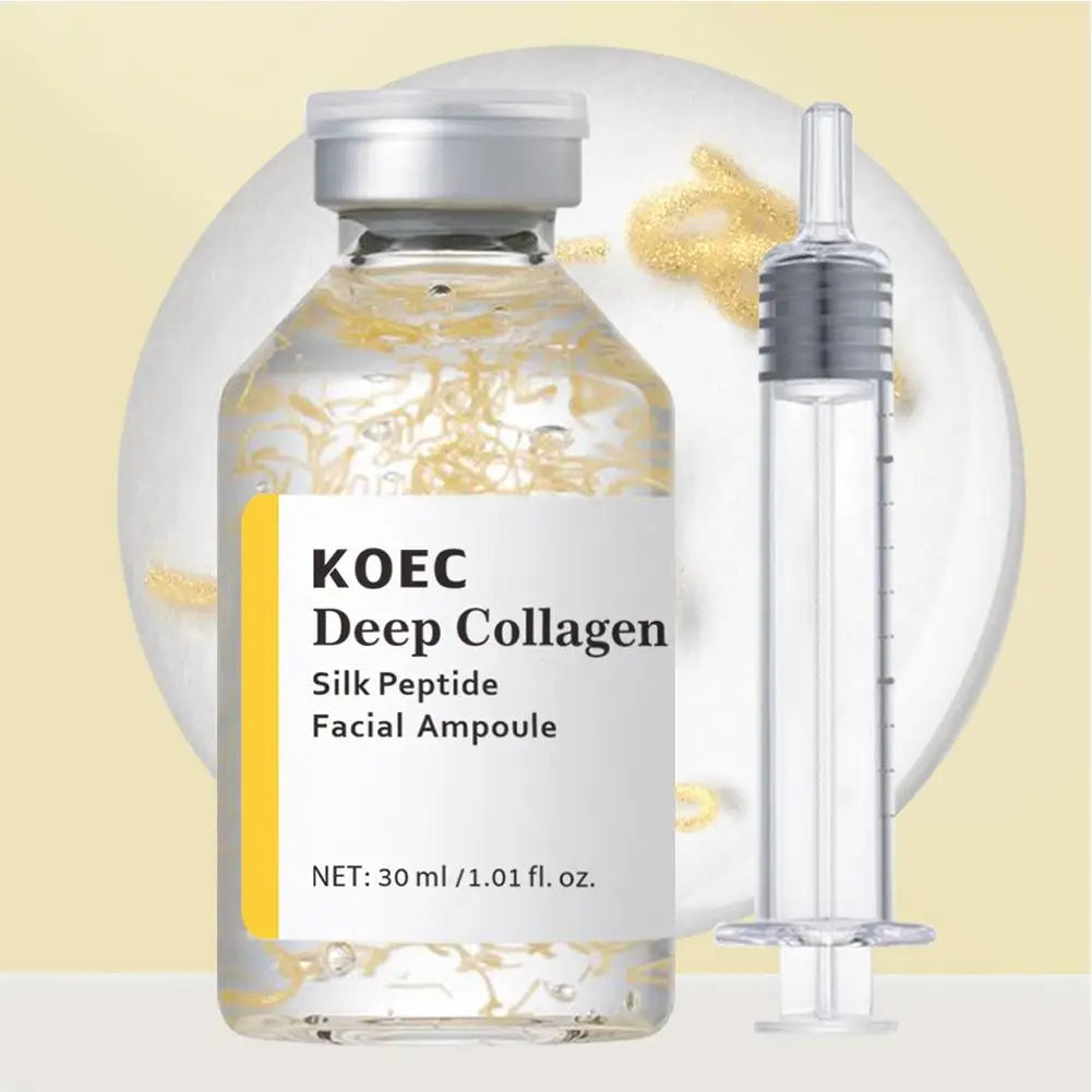 Korean Collagen Silk Peptide Face Serum – Firming & Lifting 30ml