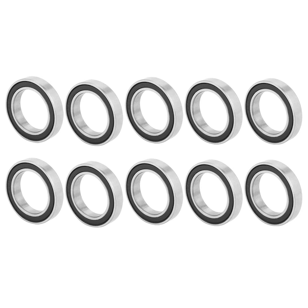 6803-2RS Rubber Sealed Deep Groove Ball Bearings