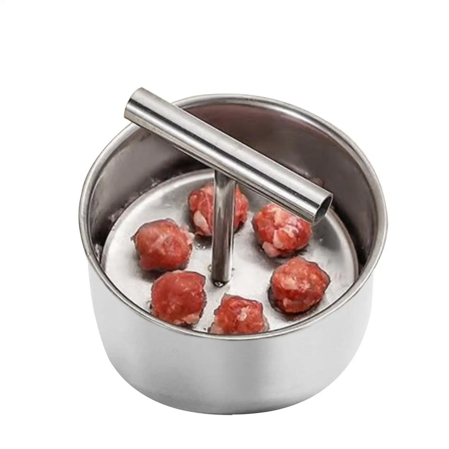 Stainless Steel Meatball Maker Press | 6 or 12 Hole Mold