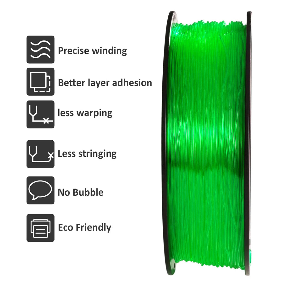 DINGSUN 95A Flexible TPU Filament 1.75mm | Fast & Precise