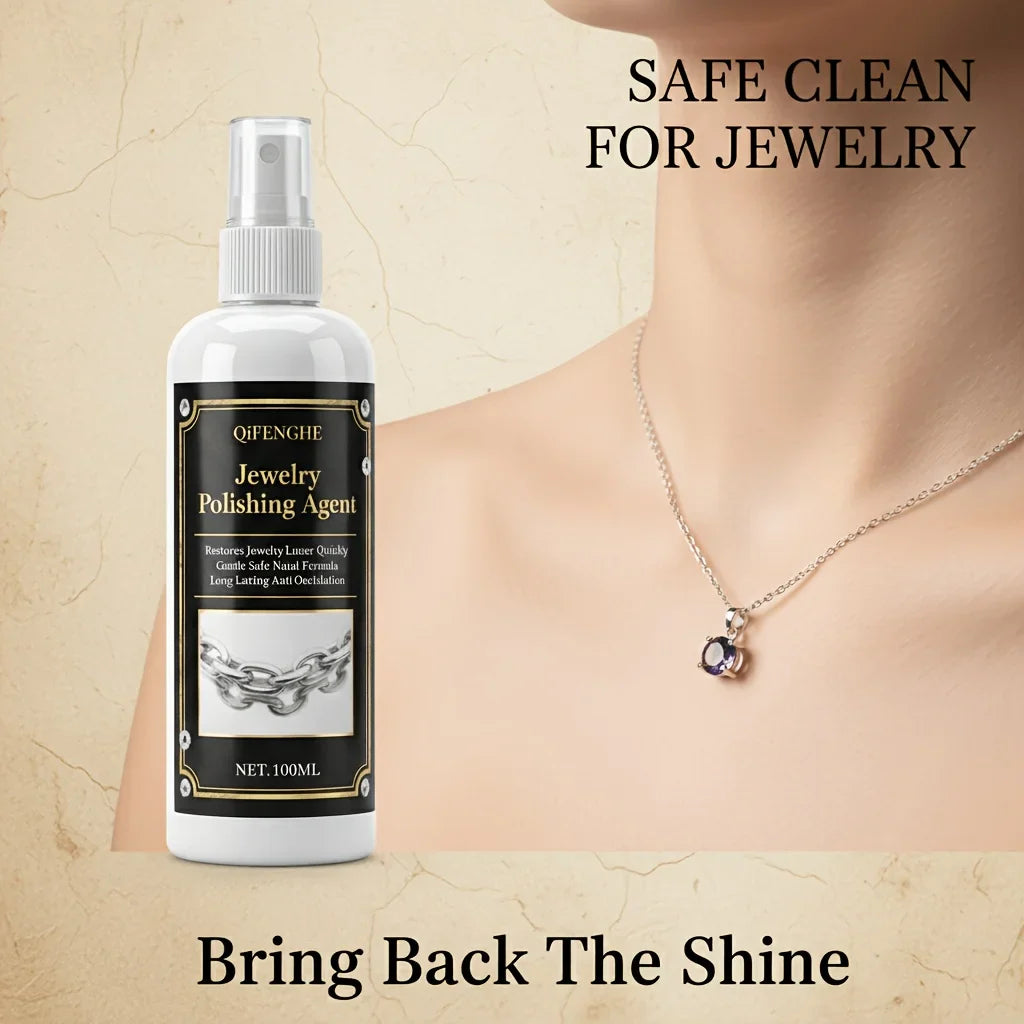 Jewelry Polishing Spray – Tarnish Remover for Gold & Silver