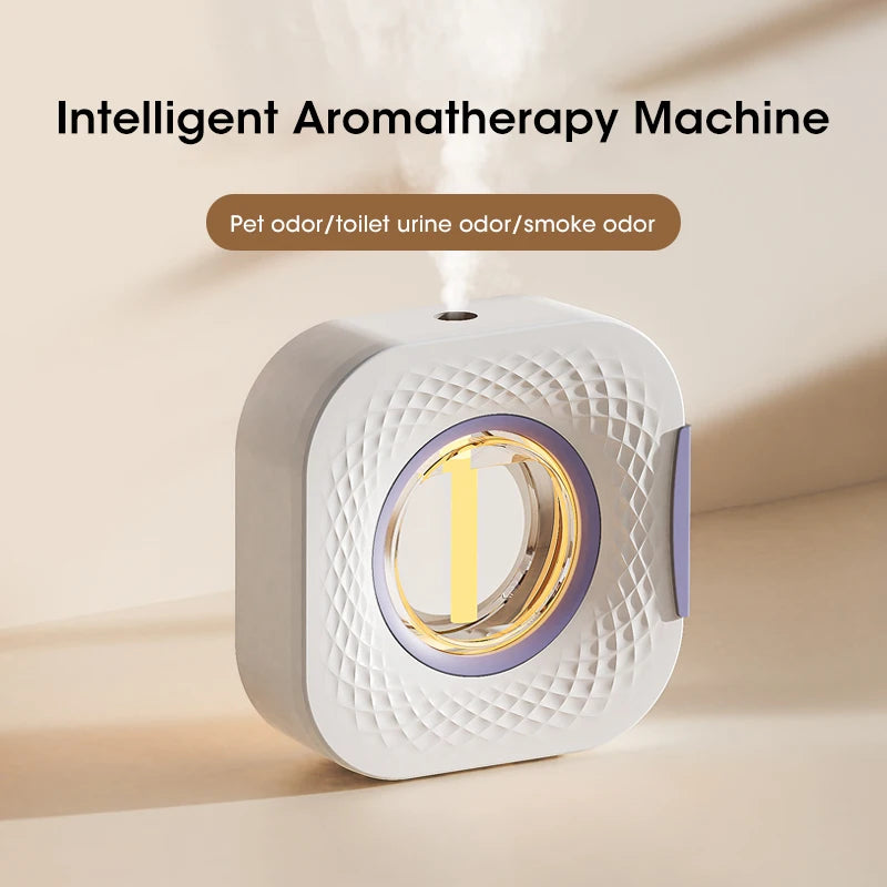 USB Smart Aromatherapy Diffuser with Display Desktop Home Air Purifier For Car Bathroom Air Deodorization Shangri-la Peaceful Pleasures Health and Wellness
