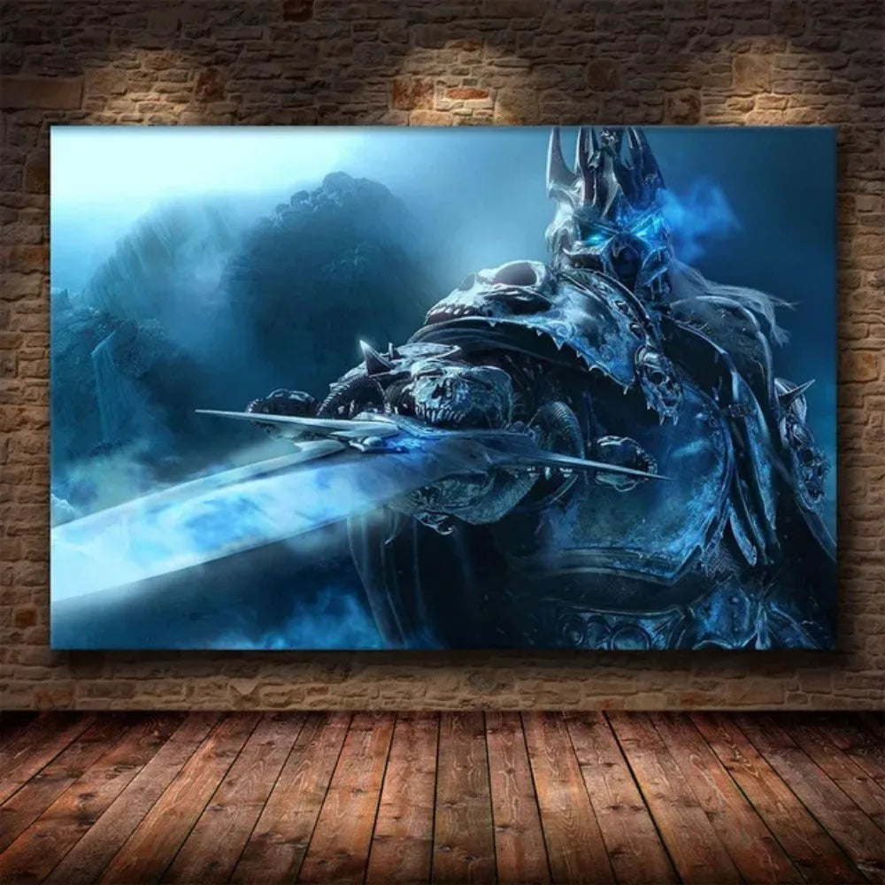 World of Warcraft HD Canvas Wall Art Poster | Unframed Print
