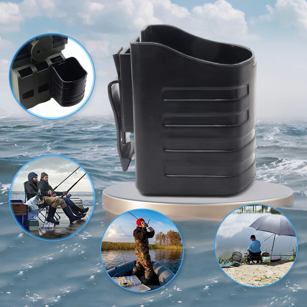 Fishing Barrel Accessory For Meiho Box Vertical Inserted Cup Holder Bottle Raft Beverage Cans Container Box Side Mounts Cup Peaceful Pleasures Health and Wellness