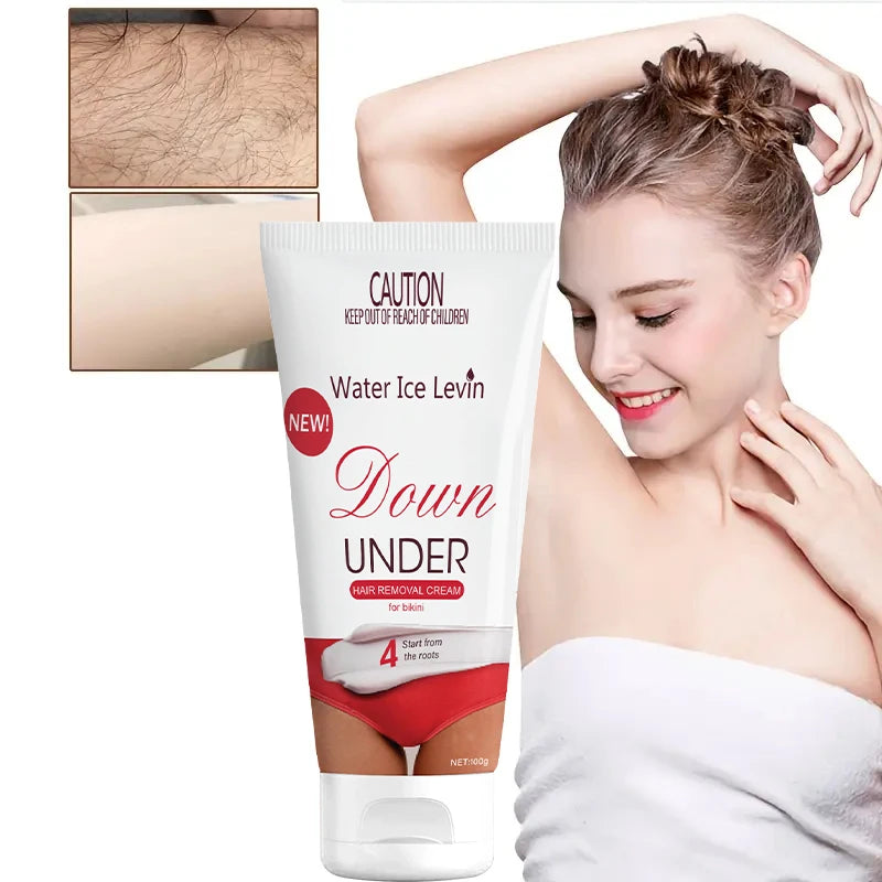 Gentle Hair Removal Cream for Sensitive Skin – Women, 100g Hair Removal Cream Peaceful Pleasures Health and Wellness