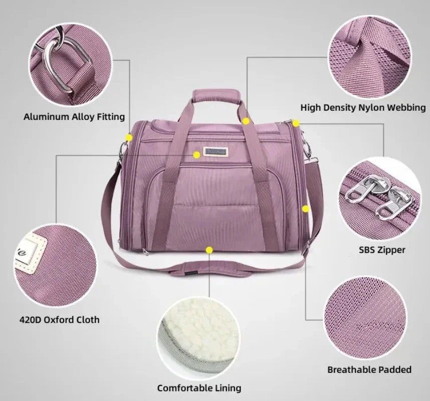 Truelove Breathable Foldable Water-Repellent Pet Backpack | TLX3971 Peaceful Pleasures Health and Wellness