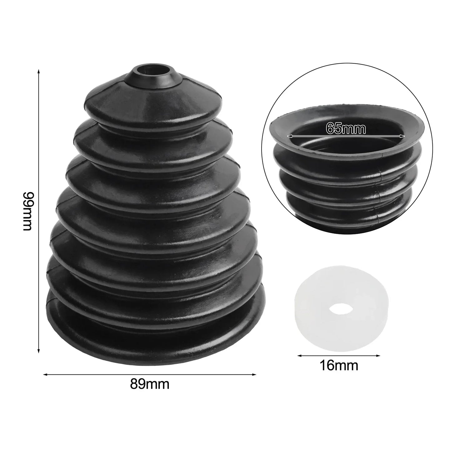 Silicone Drill Dust Collector Cover | 2-Pack Rubber Cap