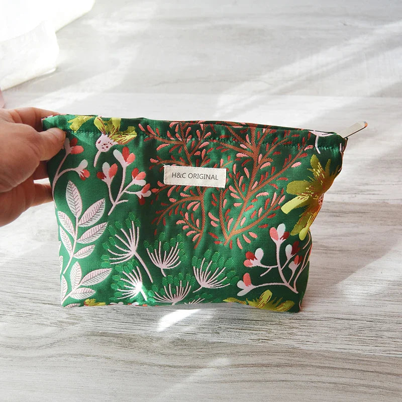 Women's Large Travel Cosmetic Bag – Silicone Toiletry Organizer