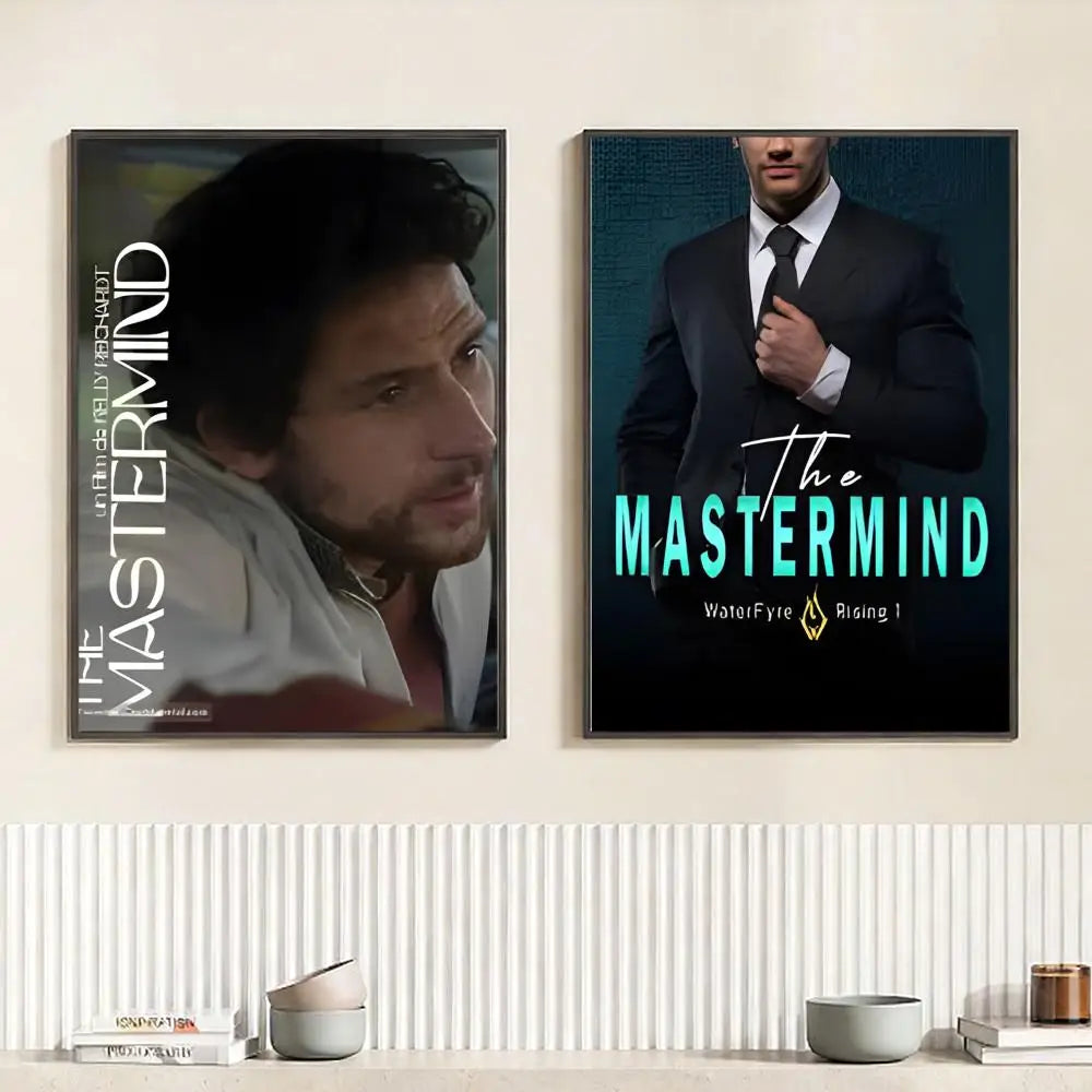 Movie T-The Mastermind Poster HD Self Adhesive Waterproof Wall Art Ideal for Home Office Dorm Bedroom Great Gift Peaceful Pleasures Health and Wellness