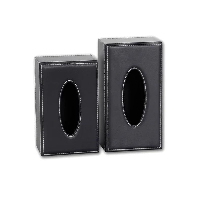 Leather Tissue Box Cover – Car & Home Anti-Moisture Dispenser