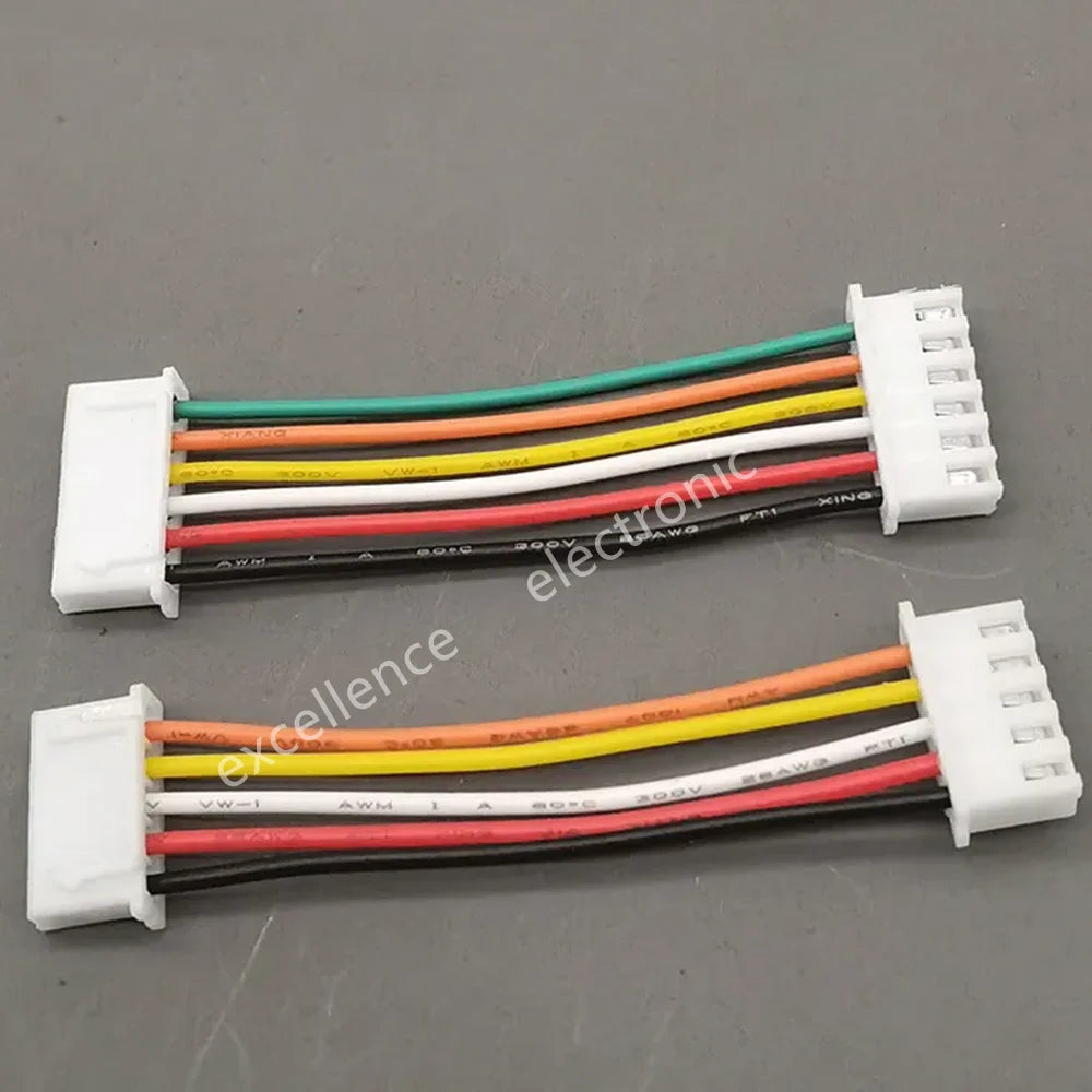 XH 2.54mm Connector Kit With Double Pre-crimped Soft Silicone Cable Wire 22AWG 2/3/4/5/6/7/8/9/10 Pin Housing JST Adapter Cable Peaceful Pleasures Health and Wellness